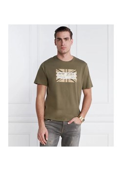 Pepe Jeans London T-shirt credick | Regular Fit ze sklepu Gomez Fashion Store w kategorii T-shirty męskie - zdjęcie 184328806