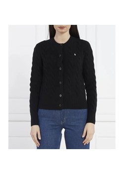 POLO RALPH LAUREN Wełniany kardigan | Regular Fit | z dodatkiem kaszmiru ze sklepu Gomez Fashion Store w kategorii Swetry damskie - zdjęcie 184328818