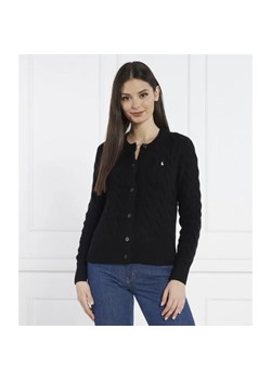 POLO RALPH LAUREN Wełniany kardigan | Regular Fit | z dodatkiem kaszmiru ze sklepu Gomez Fashion Store w kategorii Swetry damskie - zdjęcie 184328819