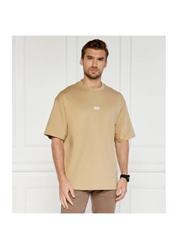 Hugo Blue T-shirt Nalono | Relaxed fit ze sklepu Gomez Fashion Store w kategorii T-shirty męskie - zdjęcie 184328858