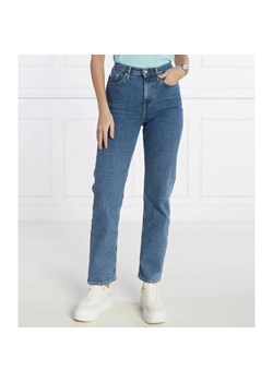 Calvin Klein Jeans Jeansy | Straight fit | high rise ze sklepu Gomez Fashion Store w kategorii Jeansy damskie - zdjęcie 184329016