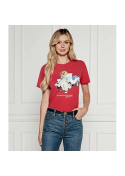 POLO RALPH LAUREN T-shirt | Regular Fit ze sklepu Gomez Fashion Store w kategorii Bluzki damskie - zdjęcie 184329029