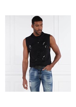 Plein Sport Tank top Carbon Tiger | Regular Fit ze sklepu Gomez Fashion Store w kategorii T-shirty męskie - zdjęcie 184329096