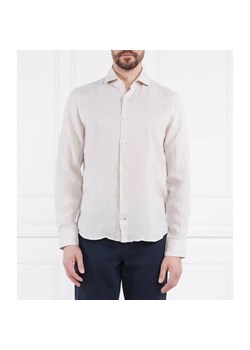 Oscar Jacobson Lniana koszula | Regular Fit ze sklepu Gomez Fashion Store w kategorii Koszule męskie - zdjęcie 184329195