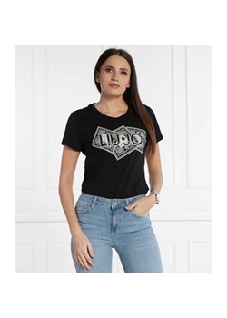 Liu Jo T-shirt | Regular Fit ze sklepu Gomez Fashion Store w kategorii Bluzki damskie - zdjęcie 184329229