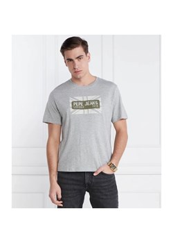Pepe Jeans London T-shirt credick ze sklepu Gomez Fashion Store w kategorii T-shirty męskie - zdjęcie 184329287