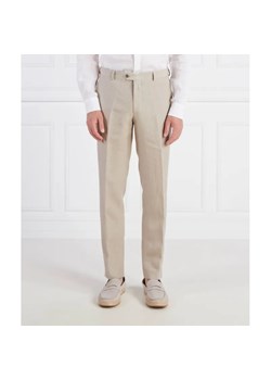 Oscar Jacobson Lniane spodnie | Regular Fit ze sklepu Gomez Fashion Store w kategorii Spodnie męskie - zdjęcie 184329507