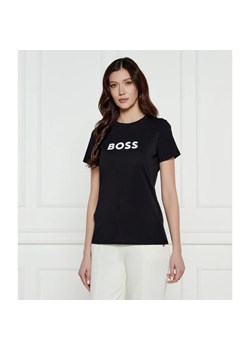 BOSS ORANGE T-shirt | Regular Fit ze sklepu Gomez Fashion Store w kategorii Bluzki damskie - zdjęcie 184329518