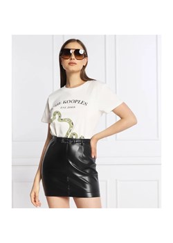 The Kooples T-shirt | Regular Fit ze sklepu Gomez Fashion Store w kategorii Bluzki damskie - zdjęcie 184329595
