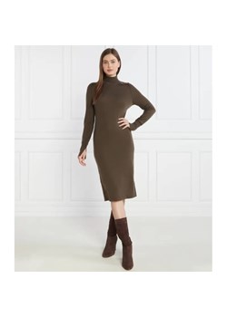 Calvin Klein Wełniana sukienka EXTRA FINE HIGH-NK ze sklepu Gomez Fashion Store w kategorii Sukienki - zdjęcie 184329608