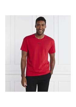 Hugo Bodywear T-shirt Linked 10241810 02 | Slim Fit ze sklepu Gomez Fashion Store w kategorii T-shirty męskie - zdjęcie 184329635