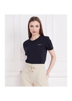 Tommy Hilfiger T-shirt 1985 REG | Regular Fit ze sklepu Gomez Fashion Store w kategorii Bluzki damskie - zdjęcie 184329715