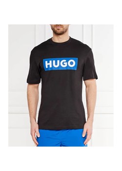 Hugo Blue T-shirt Nico | Regular Fit ze sklepu Gomez Fashion Store w kategorii T-shirty męskie - zdjęcie 184329776