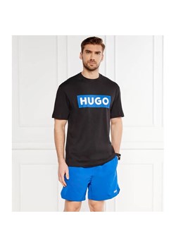 Hugo Blue T-shirt Nico | Regular Fit ze sklepu Gomez Fashion Store w kategorii T-shirty męskie - zdjęcie 184329777