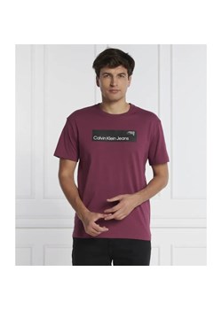 Calvin Klein Jeans T-shirt HYPER REAL BOX | Regular Fit ze sklepu Gomez Fashion Store w kategorii T-shirty męskie - zdjęcie 184329788