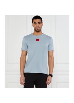 HUGO T-shirt Diragolino212 | Regular Fit ze sklepu Gomez Fashion Store w kategorii T-shirty męskie - zdjęcie 184329828