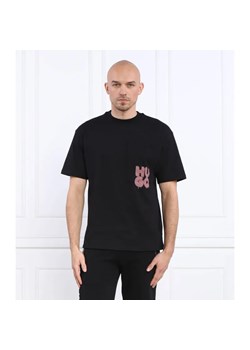 HUGO T-shirt Dampato | Regular Fit ze sklepu Gomez Fashion Store w kategorii T-shirty męskie - zdjęcie 184329839