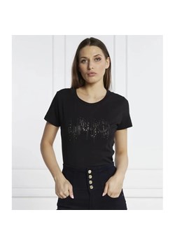 Liu Jo Sport T-shirt | Slim Fit ze sklepu Gomez Fashion Store w kategorii Bluzki damskie - zdjęcie 184329876