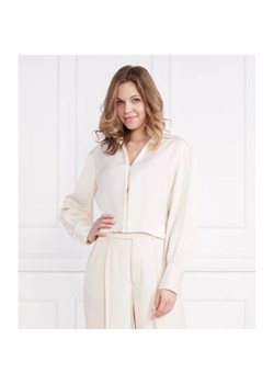 DKNY Satynowa koszula | Regular Fit ze sklepu Gomez Fashion Store w kategorii Koszule damskie - zdjęcie 184329936