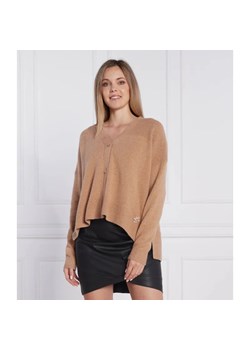 Liu Jo Wełniany kardigan | Regular Fit ze sklepu Gomez Fashion Store w kategorii Swetry damskie - zdjęcie 184329977