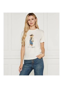 POLO RALPH LAUREN T-shirt | Regular Fit ze sklepu Gomez Fashion Store w kategorii Bluzki damskie - zdjęcie 184330025