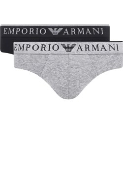 Emporio Armani Slipy 2-pack ze sklepu Gomez Fashion Store w kategorii Majtki męskie - zdjęcie 184330367