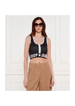 Joop! Jeans Top Kama | Cropped Fit ze sklepu Gomez Fashion Store w kategorii Bluzki damskie - zdjęcie 184330447