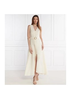 TWINSET Sukienka z paskiem | z dodatkiem lnu ze sklepu Gomez Fashion Store w kategorii Sukienki - zdjęcie 184330517