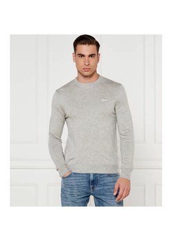 GUESS Sweter DANIEL | Regular Fit | z dodatkiem jedwabiu ze sklepu Gomez Fashion Store w kategorii Swetry męskie - zdjęcie 184330576