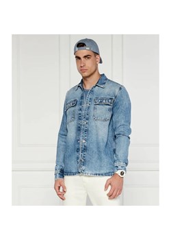 Pepe Jeans London Jeansowa koszula | Regular Fit ze sklepu Gomez Fashion Store w kategorii Koszule męskie - zdjęcie 184330789