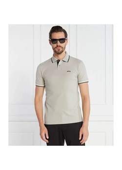 BOSS GREEN Polo Paul Curved | Slim Fit | stretch ze sklepu Gomez Fashion Store w kategorii T-shirty męskie - zdjęcie 184330949