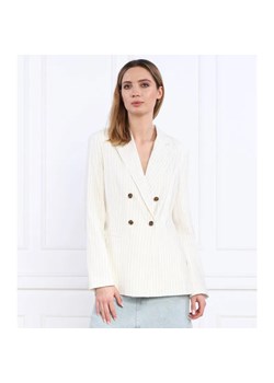 GUESS Lniana marynarka | Regular Fit ze sklepu Gomez Fashion Store w kategorii Marynarki damskie - zdjęcie 184331197