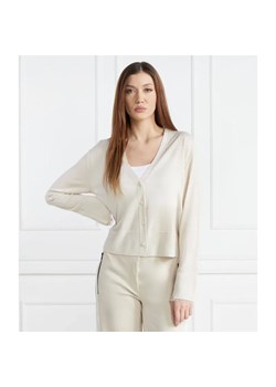 Marc Cain Wełniany kardigan | Loose fit ze sklepu Gomez Fashion Store w kategorii Swetry damskie - zdjęcie 184331399
