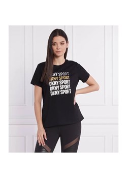 DKNY Sport T-shirt | Regular Fit ze sklepu Gomez Fashion Store w kategorii Bluzki damskie - zdjęcie 184331467