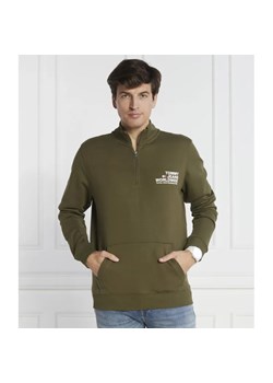 Tommy Jeans Bluza ENTRY GRAPHIC HALF-ZIP | Regular Fit ze sklepu Gomez Fashion Store w kategorii Bluzy męskie - zdjęcie 184331536