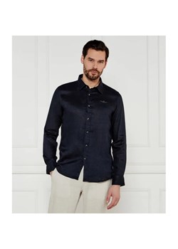 Aeronautica Militare Lniana koszula | Regular Fit ze sklepu Gomez Fashion Store w kategorii Koszule męskie - zdjęcie 184331608