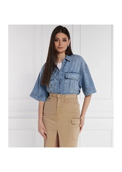 DONDUP - made in Italy Jeansowa koszula | Oversize fit ze sklepu Gomez Fashion Store w kategorii Koszule damskie - zdjęcie 184331637
