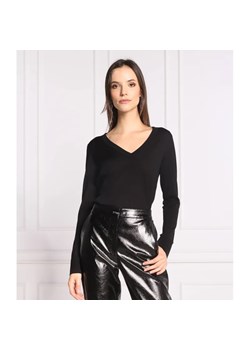 Pinko Wełniana bluzka REDBULL | Regular Fit ze sklepu Gomez Fashion Store w kategorii Bluzki damskie - zdjęcie 184331648