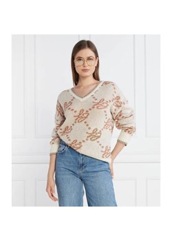 Liu Jo Sweter | Regular Fit | z dodatkiem wełny ze sklepu Gomez Fashion Store w kategorii Swetry damskie - zdjęcie 184331695