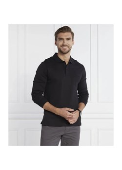 Calvin Klein Polo SMOOTH LS | Slim Fit ze sklepu Gomez Fashion Store w kategorii T-shirty męskie - zdjęcie 184331777
