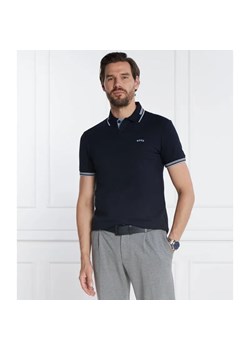 BOSS GREEN Polo Paul Curved | Slim Fit | stretch ze sklepu Gomez Fashion Store w kategorii T-shirty męskie - zdjęcie 184331778
