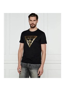 GUESS T-shirt CHAIN TRI LOG | Regular Fit ze sklepu Gomez Fashion Store w kategorii T-shirty męskie - zdjęcie 184331895