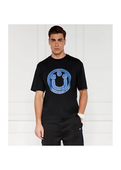 Hugo Blue T-shirt | Regular Fit ze sklepu Gomez Fashion Store w kategorii T-shirty męskie - zdjęcie 184331987