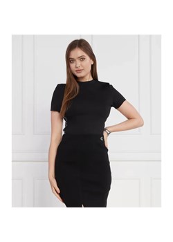 Calvin Klein Jeans T-shirt | Slim Fit ze sklepu Gomez Fashion Store w kategorii Bluzki damskie - zdjęcie 184332046