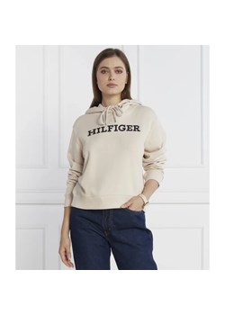 Tommy Hilfiger Bluza REG MONOTYPE EMB HOODIE | Regular Fit ze sklepu Gomez Fashion Store w kategorii Bluzy damskie - zdjęcie 184332065