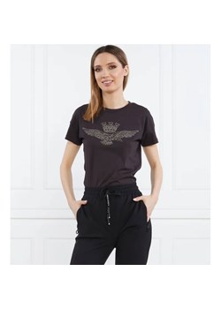 Aeronautica Militare T-shirt | Slim Fit ze sklepu Gomez Fashion Store w kategorii Bluzki damskie - zdjęcie 184332086