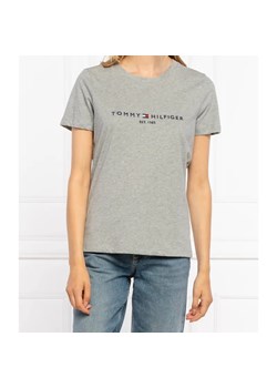 Tommy Hilfiger T-shirt | Regular Fit ze sklepu Gomez Fashion Store w kategorii Bluzki damskie - zdjęcie 184332139