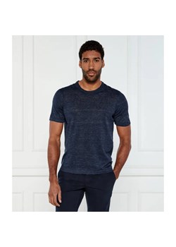 Sand Copenhagen Lniany t-shirt | Regular Fit ze sklepu Gomez Fashion Store w kategorii T-shirty męskie - zdjęcie 184332298