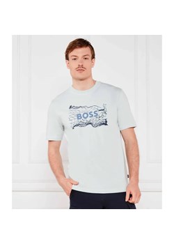 BOSS ORANGE T-shirt Te_logospace | Regular Fit ze sklepu Gomez Fashion Store w kategorii T-shirty męskie - zdjęcie 184332299
