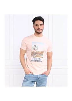 GUESS T-shirt DESERT PHOTO | Regular Fit ze sklepu Gomez Fashion Store w kategorii T-shirty męskie - zdjęcie 184332356